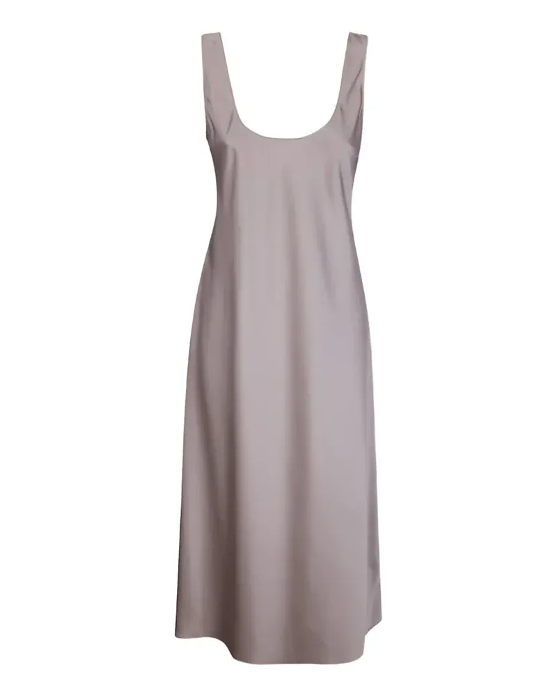 Calvin Klein scoop-neck midi dress - Rosa Rosa