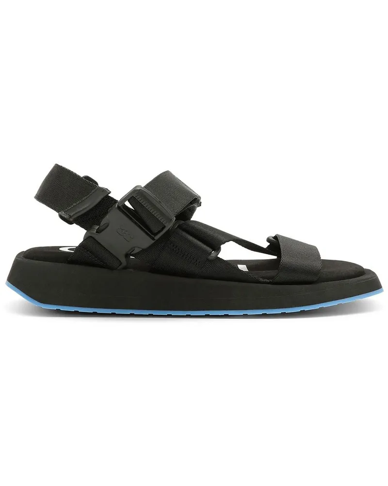 Ganni Sandalen mit mehreren Riemen - Schwarz Schwarz