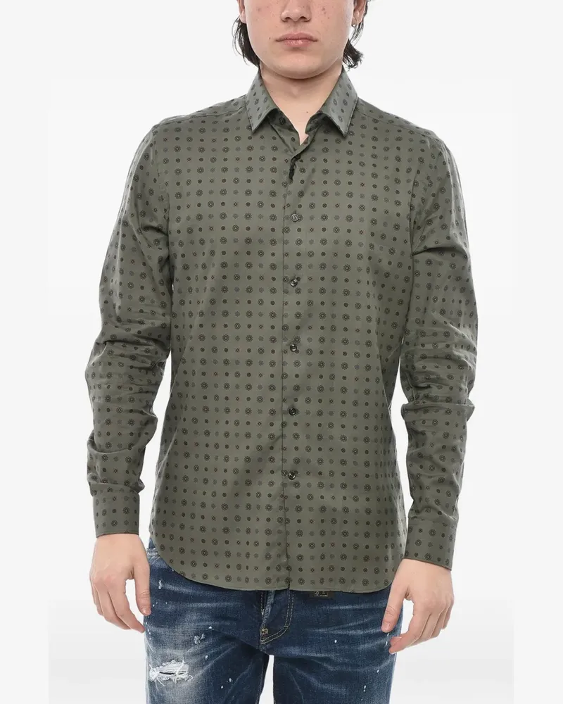 Corneliani Klassisches Hemd - Grün Grün