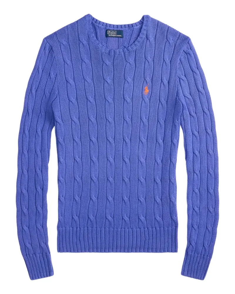 Ralph Lauren Pullover mit Zopfmuster - Blau Blau
