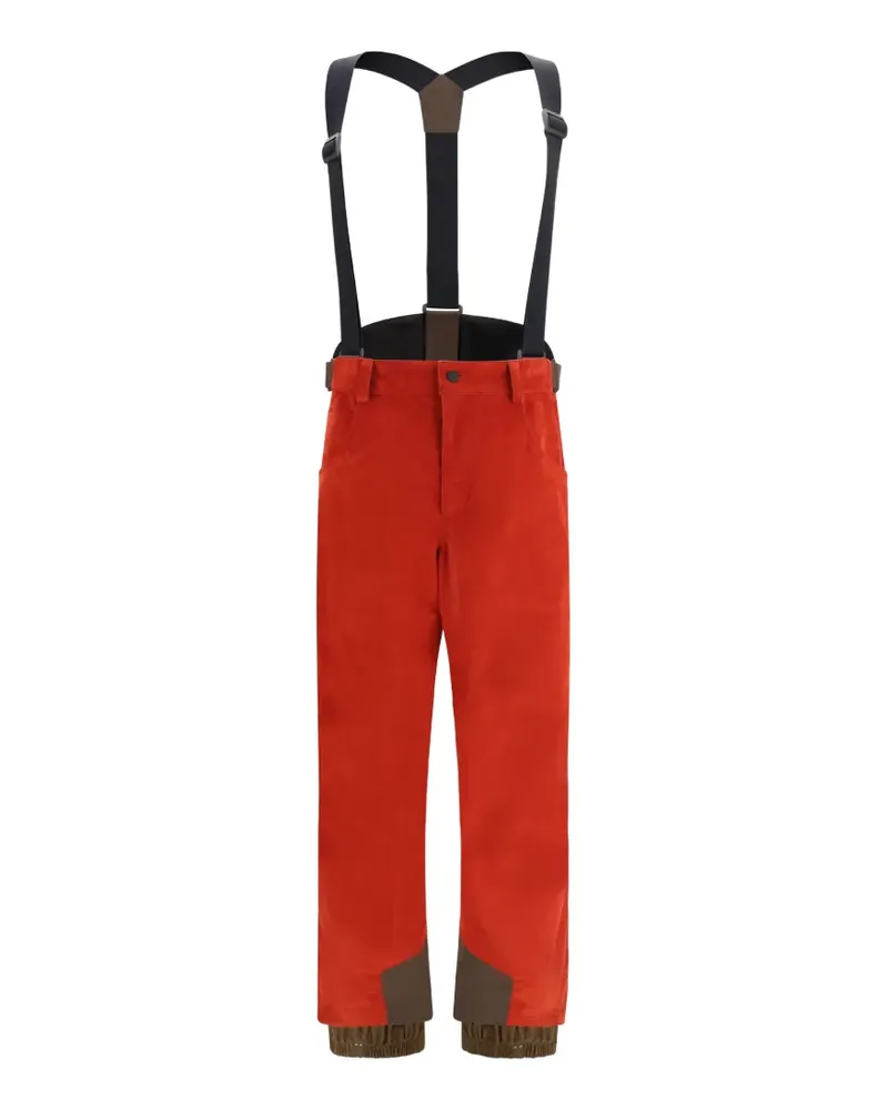 Moncler insulated corduroy ski pants - Rot Rot