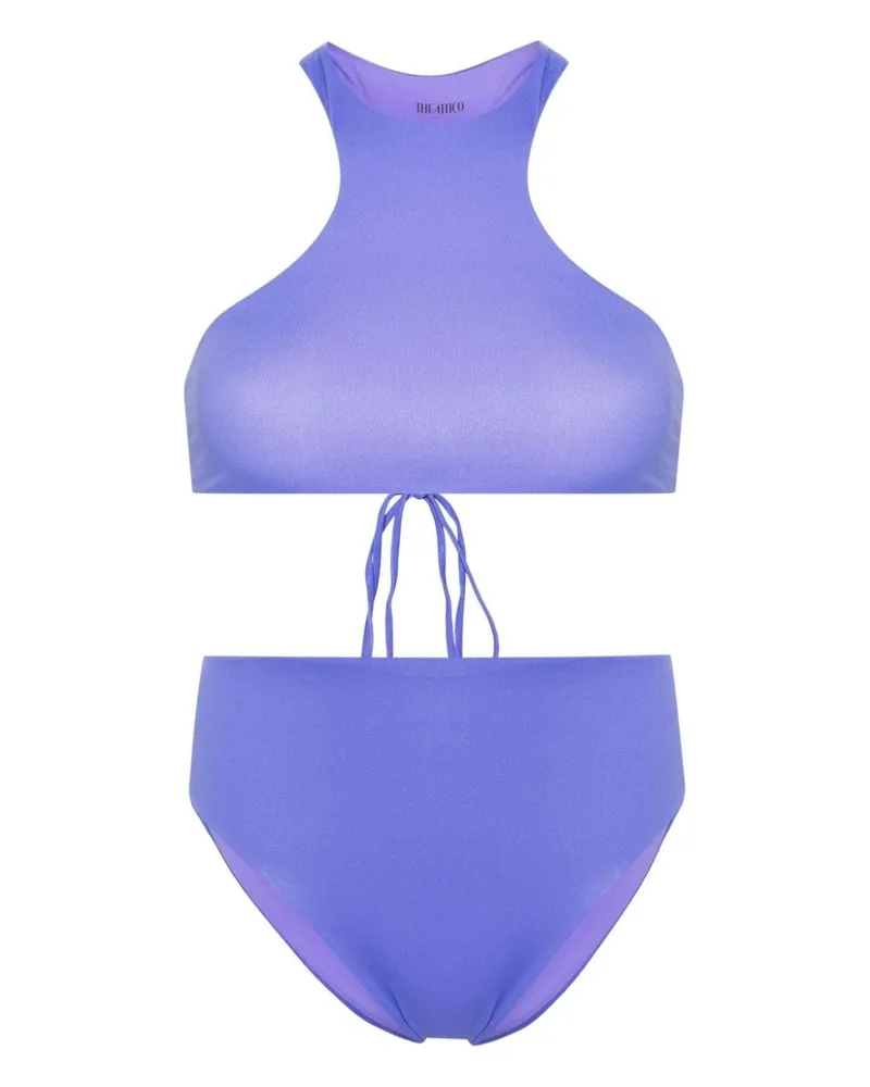 ATTICO Bikini mit Cut-Out Violett
