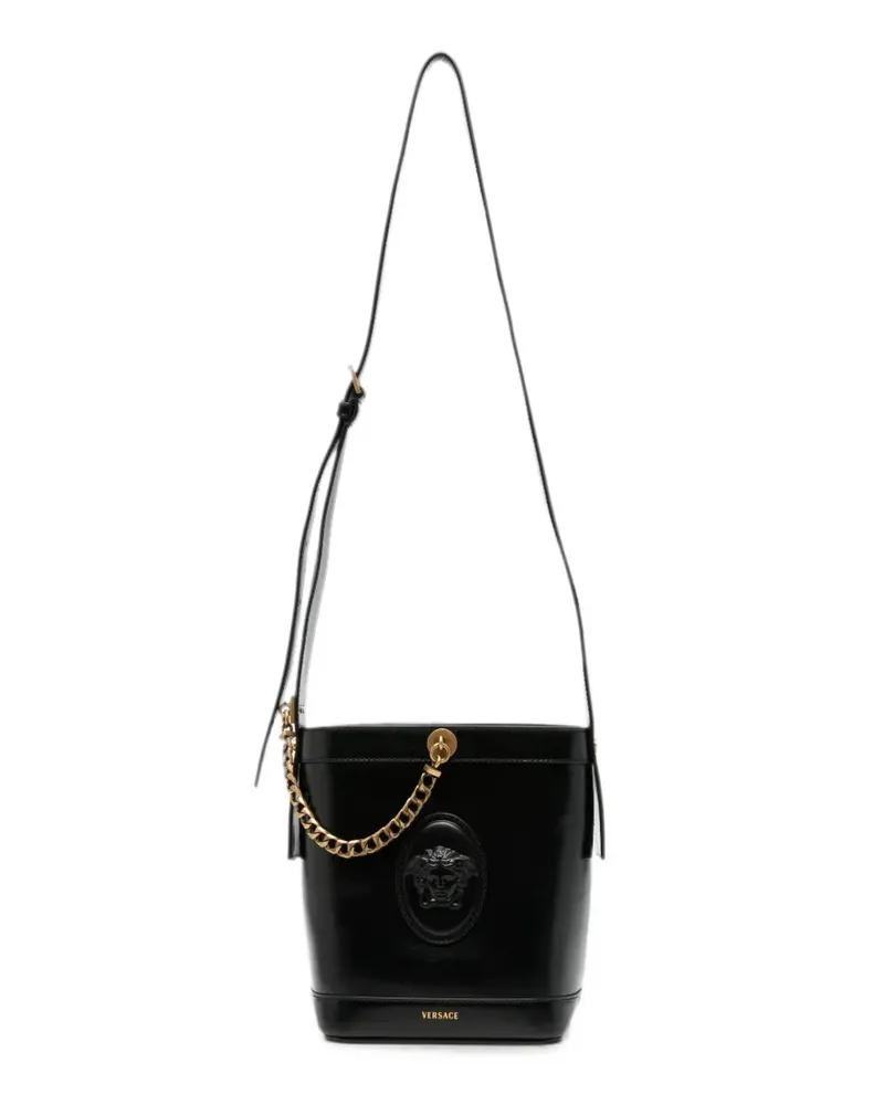 Versace Medusa '95 chain-link bucket bag - Schwarz Schwarz