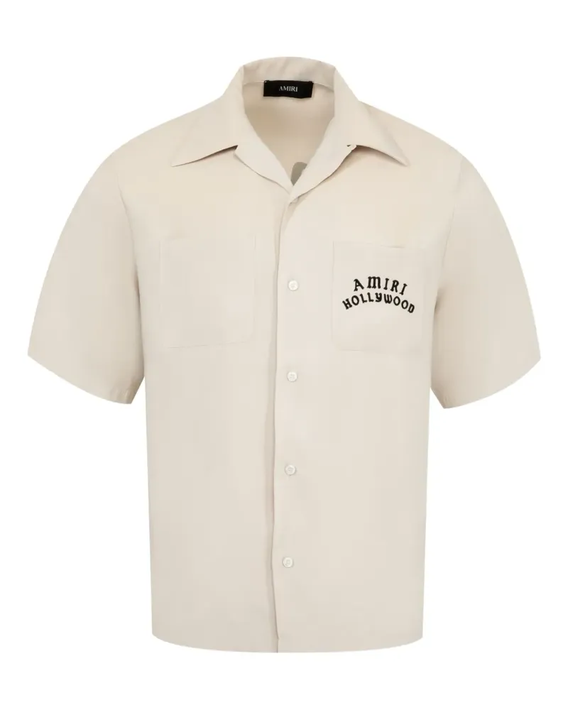 Amiri Hollywood Bowlinghemd - Nude Nude