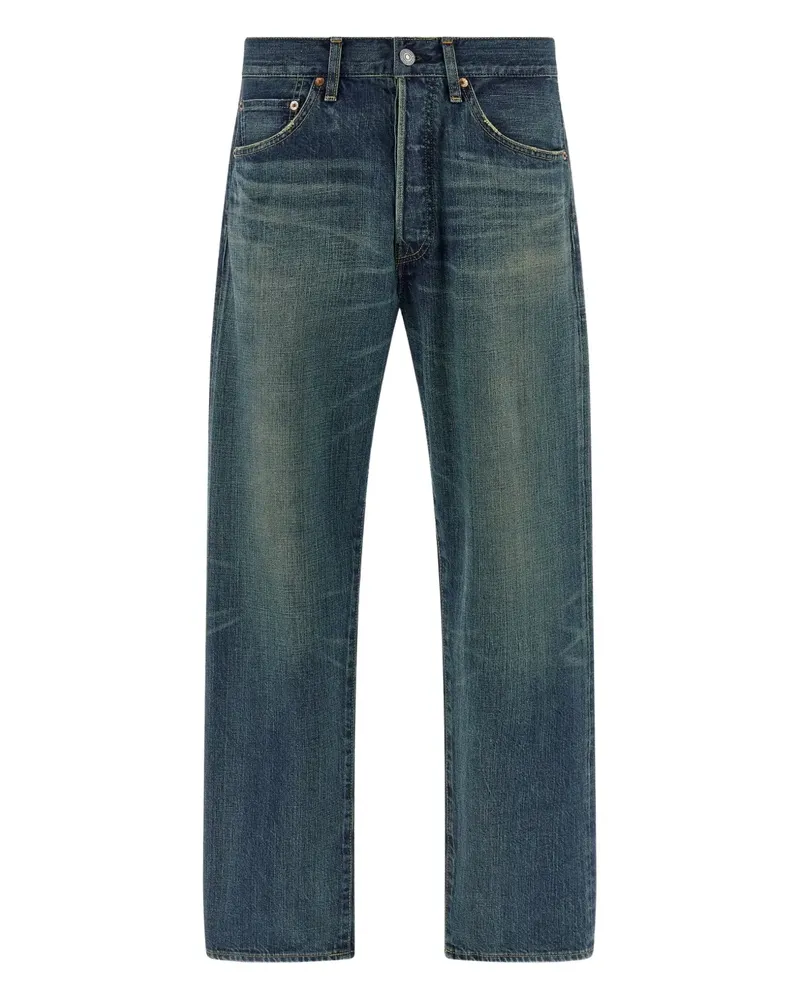 Junya Watanabe x Levi's® stonewashed jeans - Blau Blau