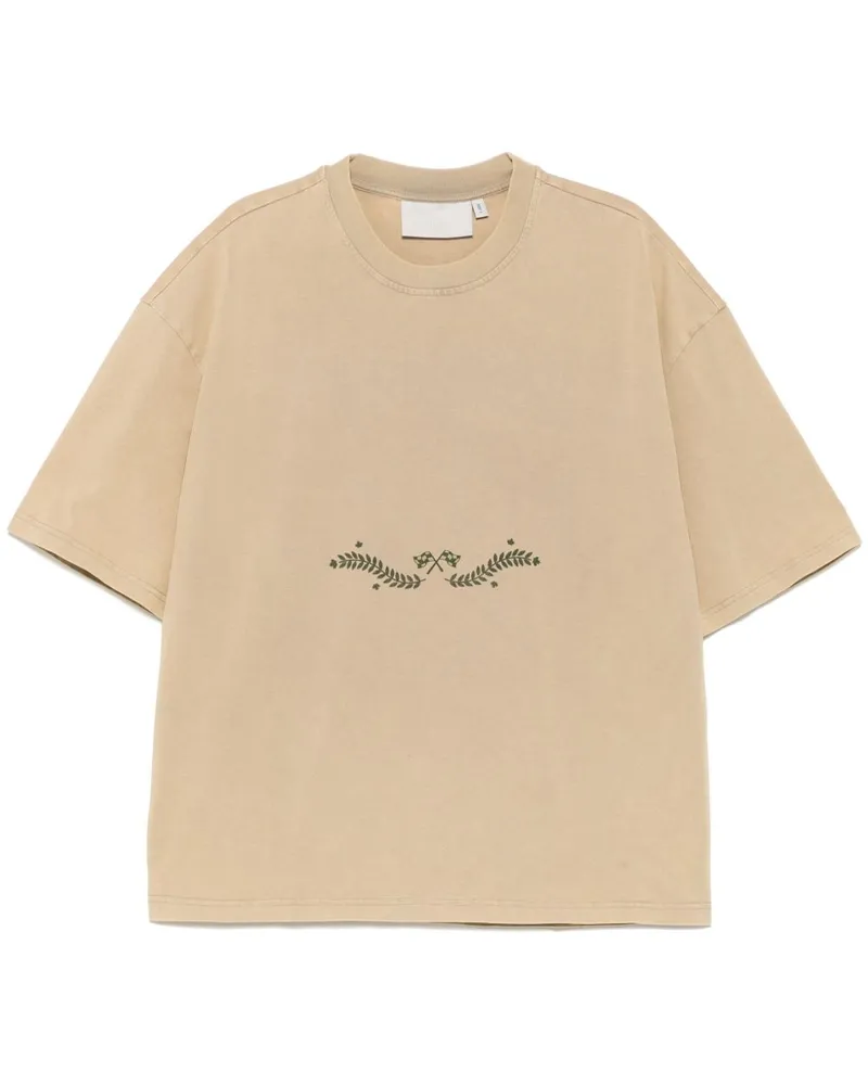OFF DUTY Furi T-Shirt - Braun Braun