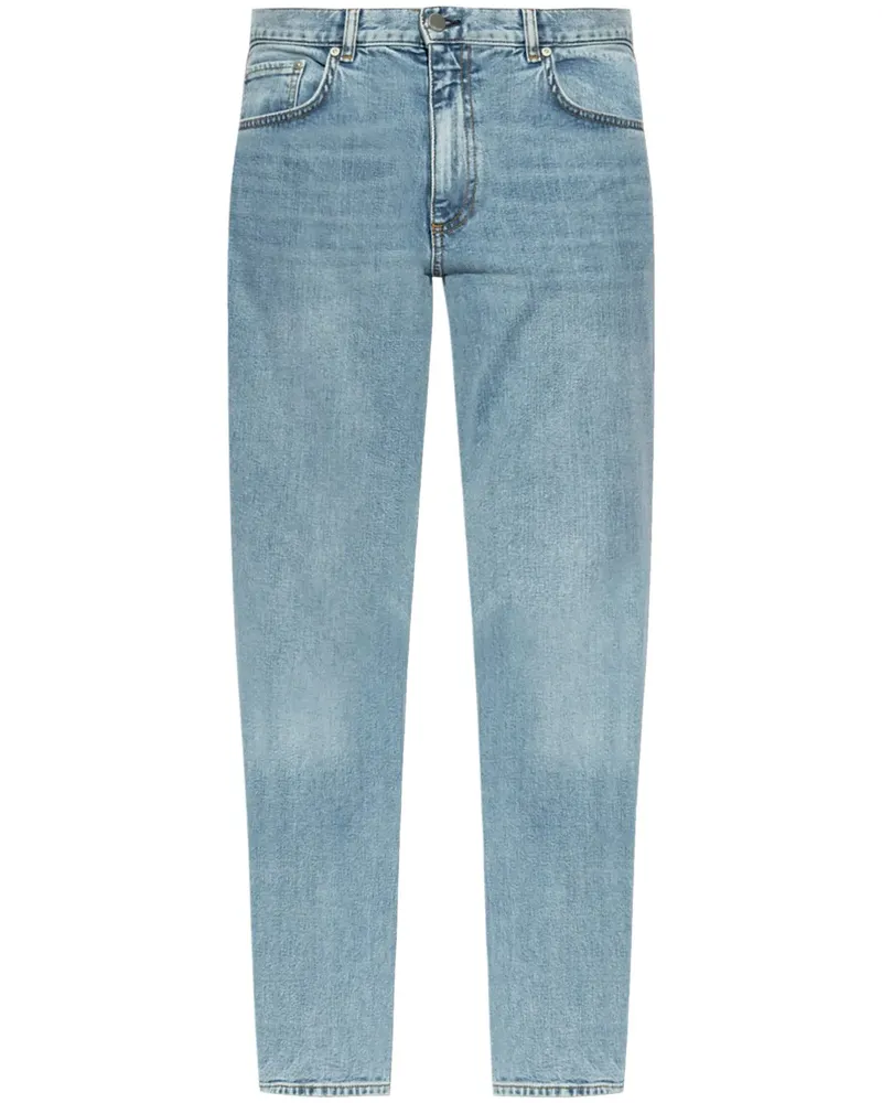 Theory Jeans mit Logo-Patch - Blau Blau
