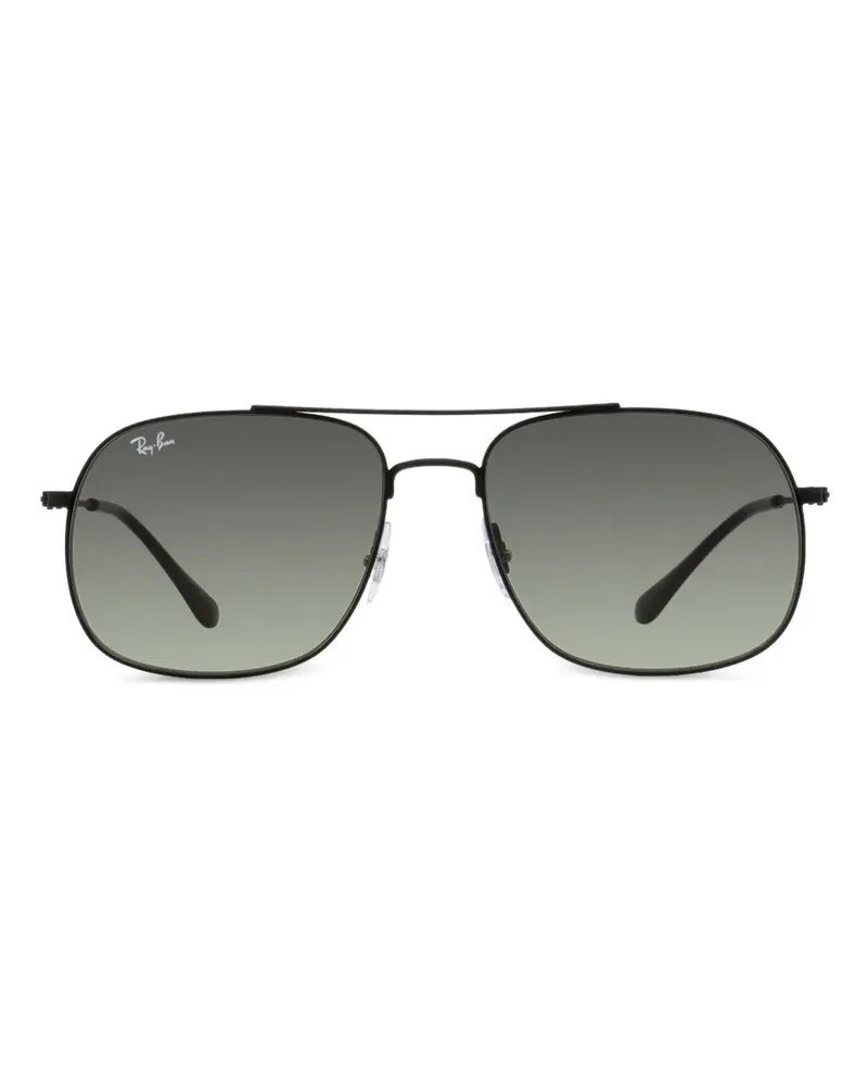 Ray Ban Aviator Sonnenbrille - Schwarz Schwarz