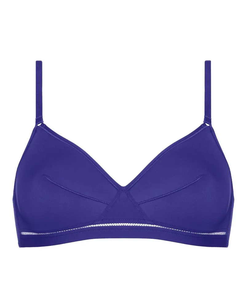 Eres Lydia Soyeuse Triangel-BH ohne Bügel - Blau Blau