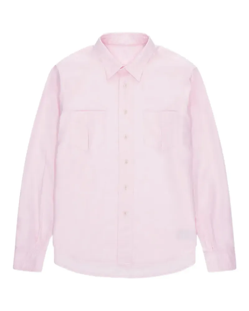 Fortela Osumi patch-pocket shirt - Rosa Rosa