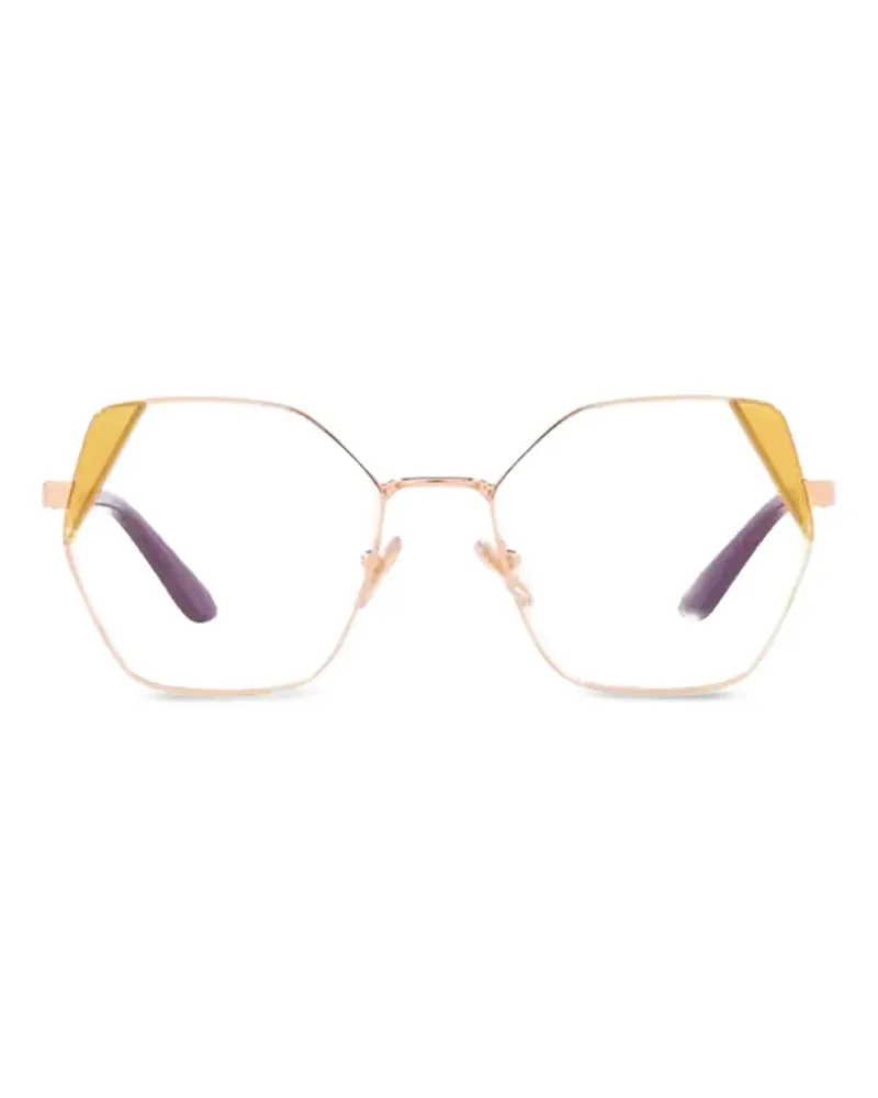 Vogue Brille mit geometrischem Gestell - Rosa Rosa