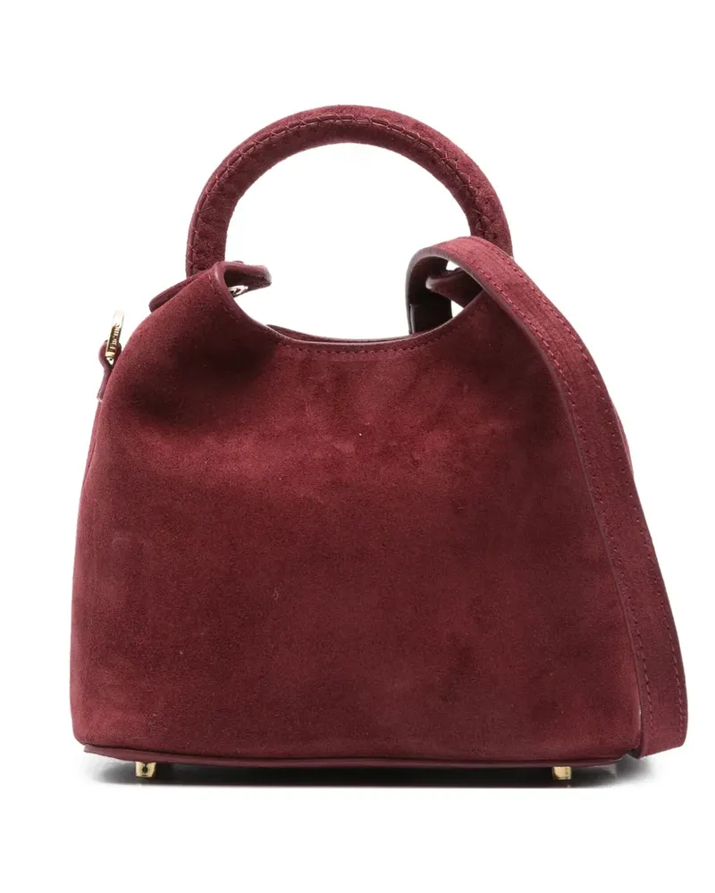 Elleme Madeleine Tote Bag aus Wildleder - Rot Rot