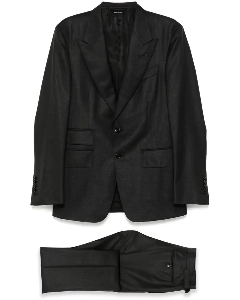 Tom Ford Shelton Anzug - Schwarz Schwarz