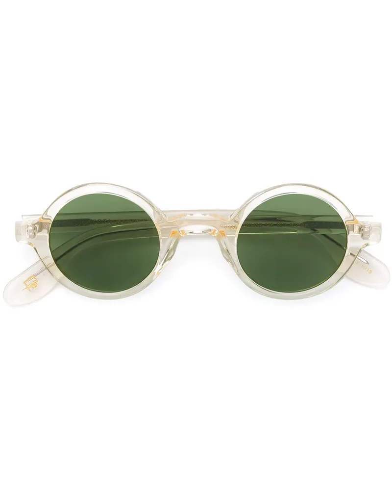 MOSCOT Zolman' Sonnenbrille mit grünen Gläsern - Nude Nude