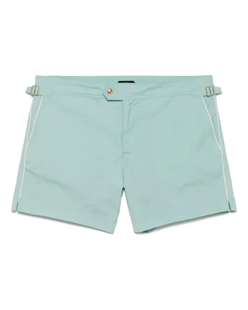 Tom Ford Badeshorts mit Kontrastdetail - Blau Blau