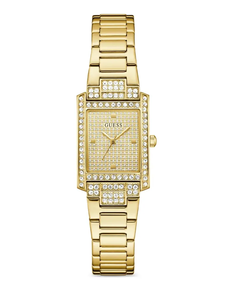 Guess Armbanduhr mit Kristallen 23mm - Gold Gold