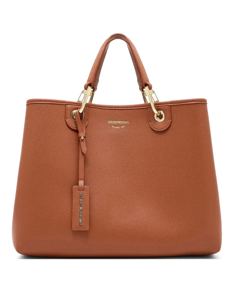 Emporio Armani Mittelgroße Tote Bag - Braun Braun