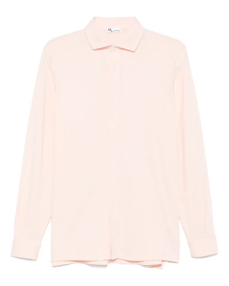 Doppiaa Klassisches Jerseyhemd - Rosa Rosa