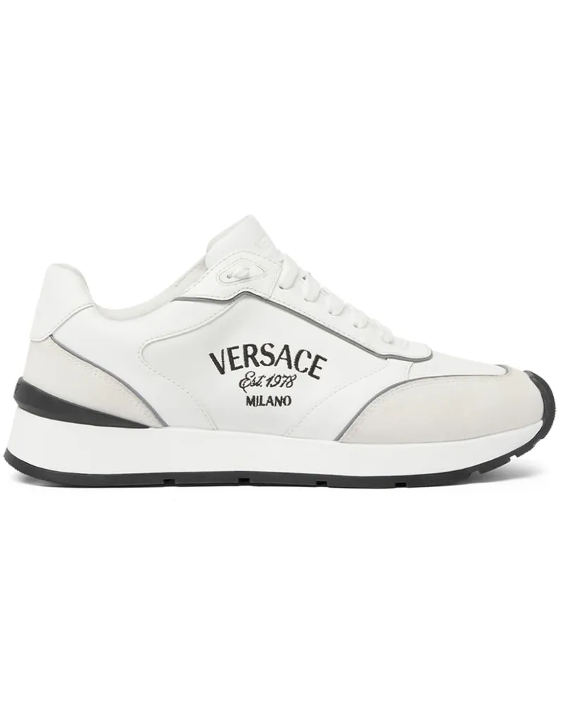 Versace Milano Sneakers - Weiß Weiß