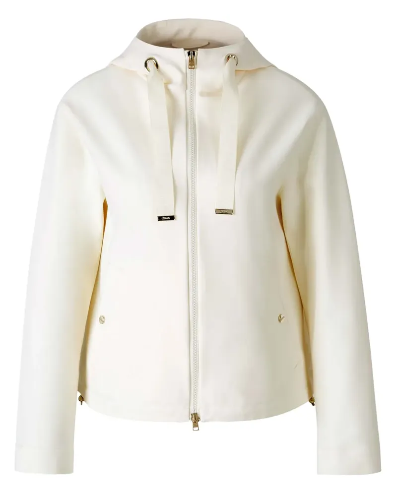 Herno Klassische Kapuzenjacke - Weiß Weiß