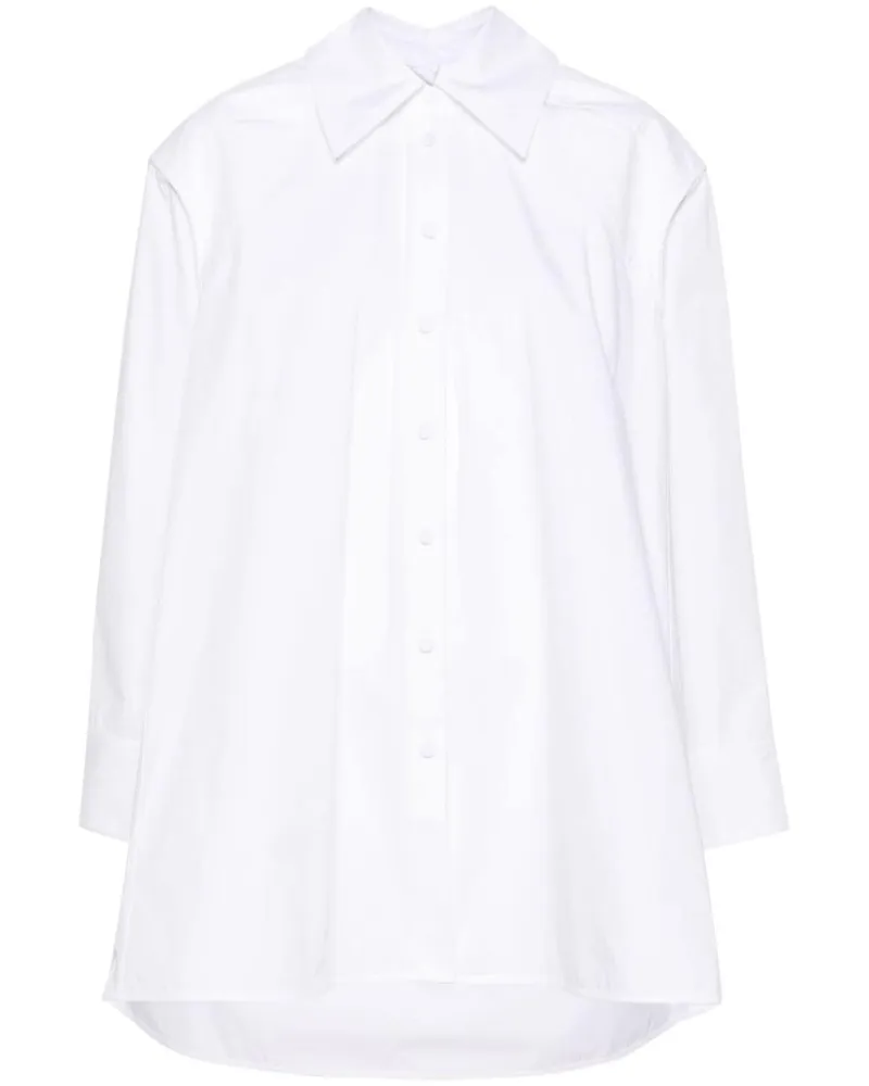 Jil Sander Hemd aus Popeline - Weiß Weiß