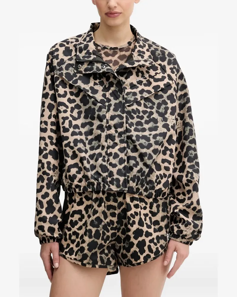 P.E. NATION Jacke mit Leoparden-Print - Nude Nude