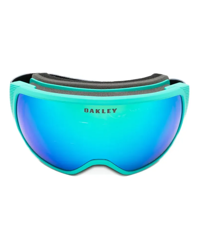 Oakley Mittelgroße Flight Tracker Skibrille - Blau Blau