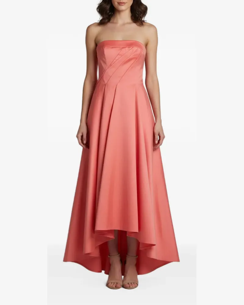 Paule Ka Schulterfreies Abendkleid - Rosa Rosa