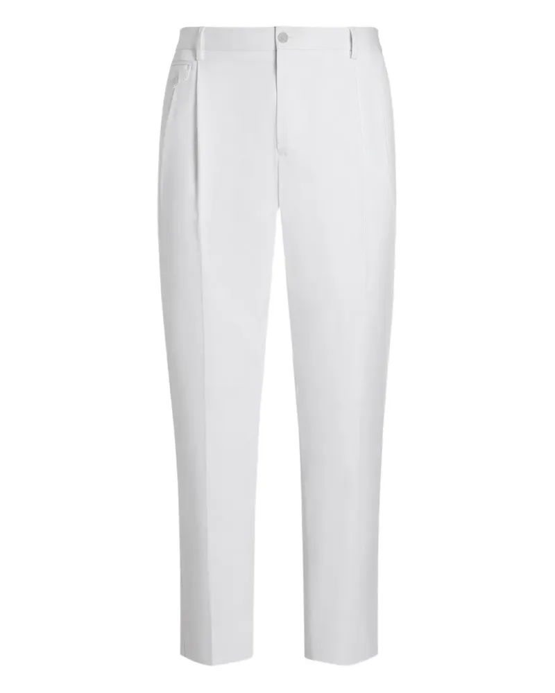 Dolce & Gabbana Hose mit Abnähern - Weiß Weiß