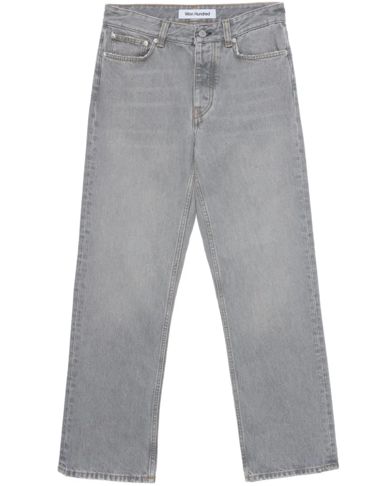 Won Hundred Jeans mit geradem Bein - Grau Grau