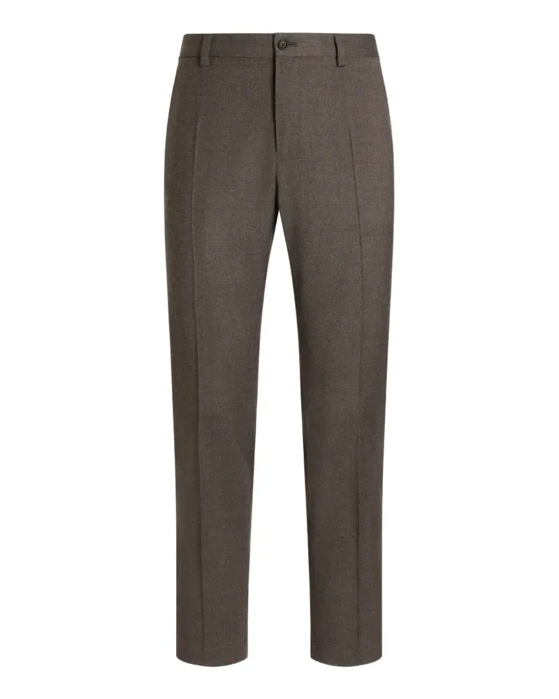 Dolce & Gabbana Hose aus Flanell - Braun Braun
