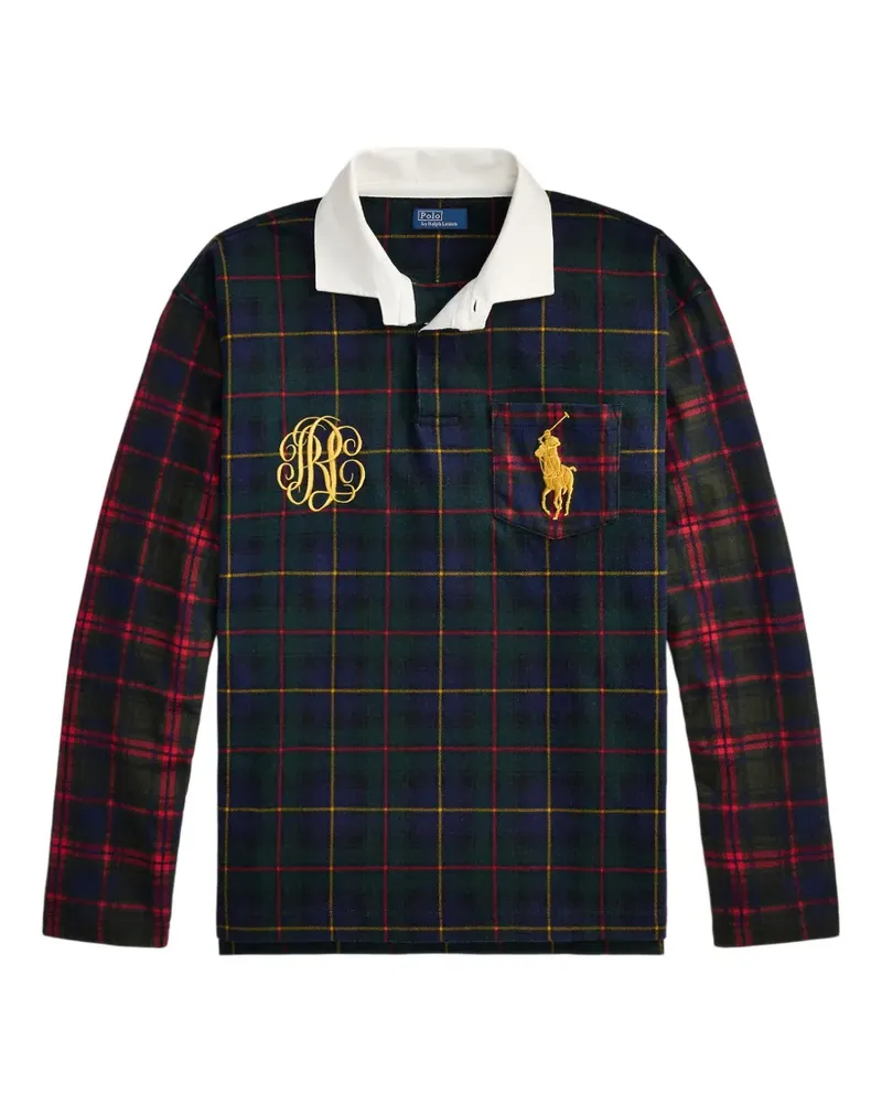 Ralph Lauren plaid cotton rugby shirt - Grün Grün
