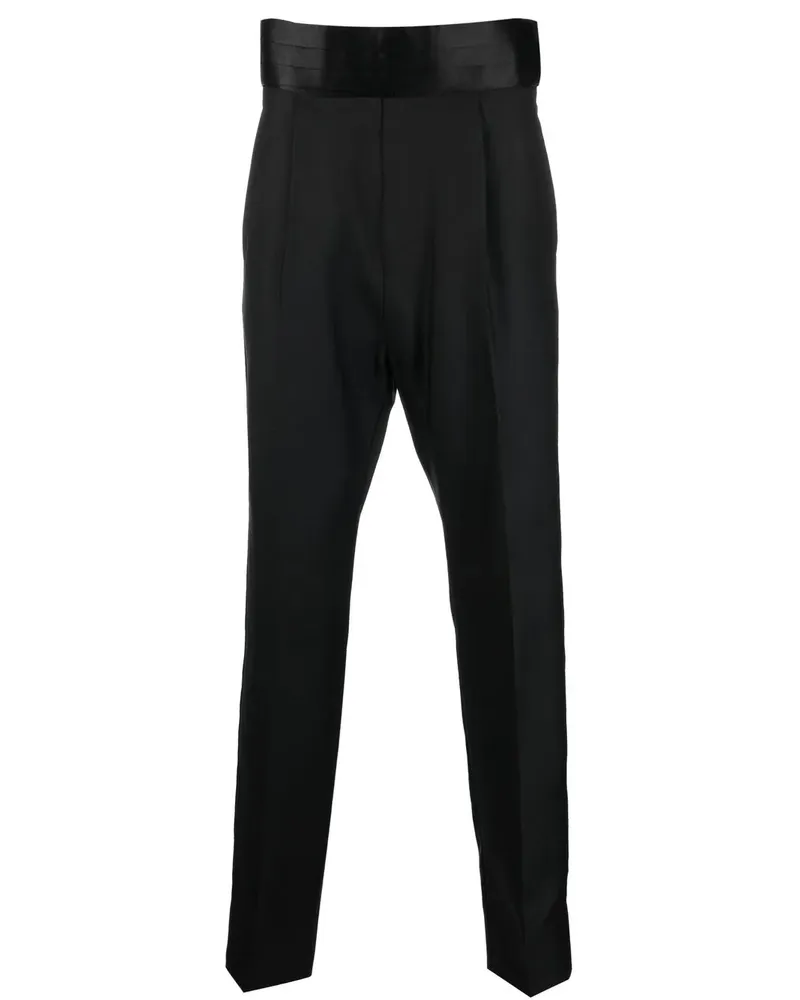 Dsquared2 Smoking-Hose mit hohem Bund - Schwarz Schwarz