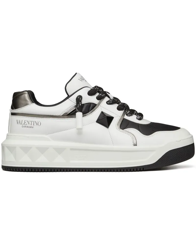 Valentino Garavani One Stud XL Sneakers - Weiß Weiß