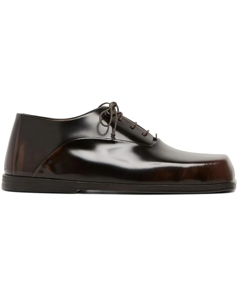 Marsèll Oxford-Schuhe aus Lackleder - Braun Braun
