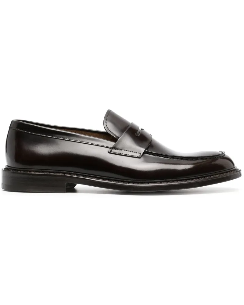Doucal´s Flache Loafer - Braun Braun