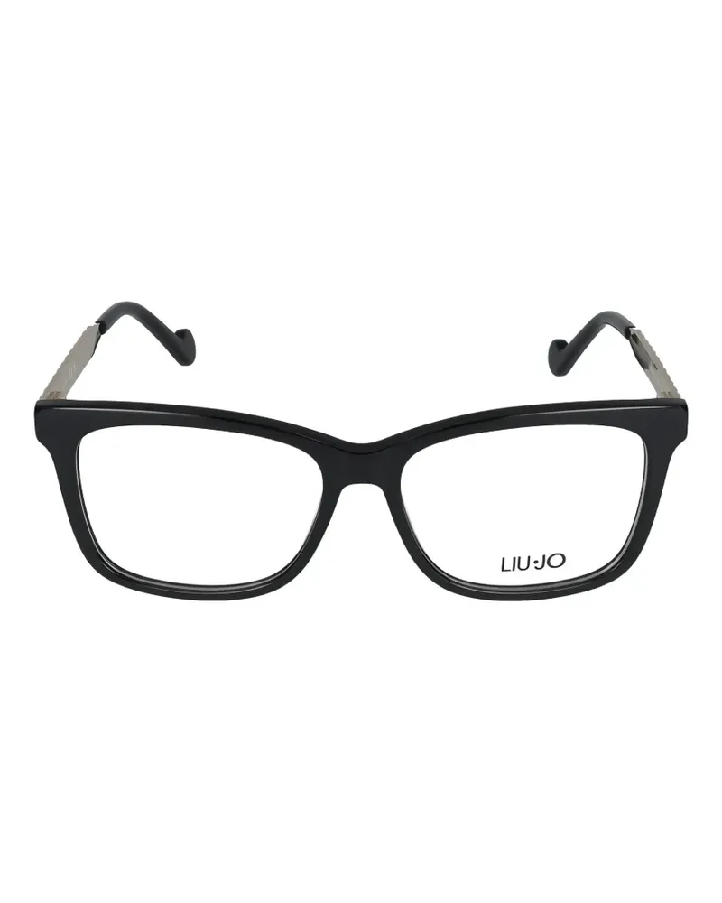 Liu Jo quilted-effect glasses - Schwarz Schwarz
