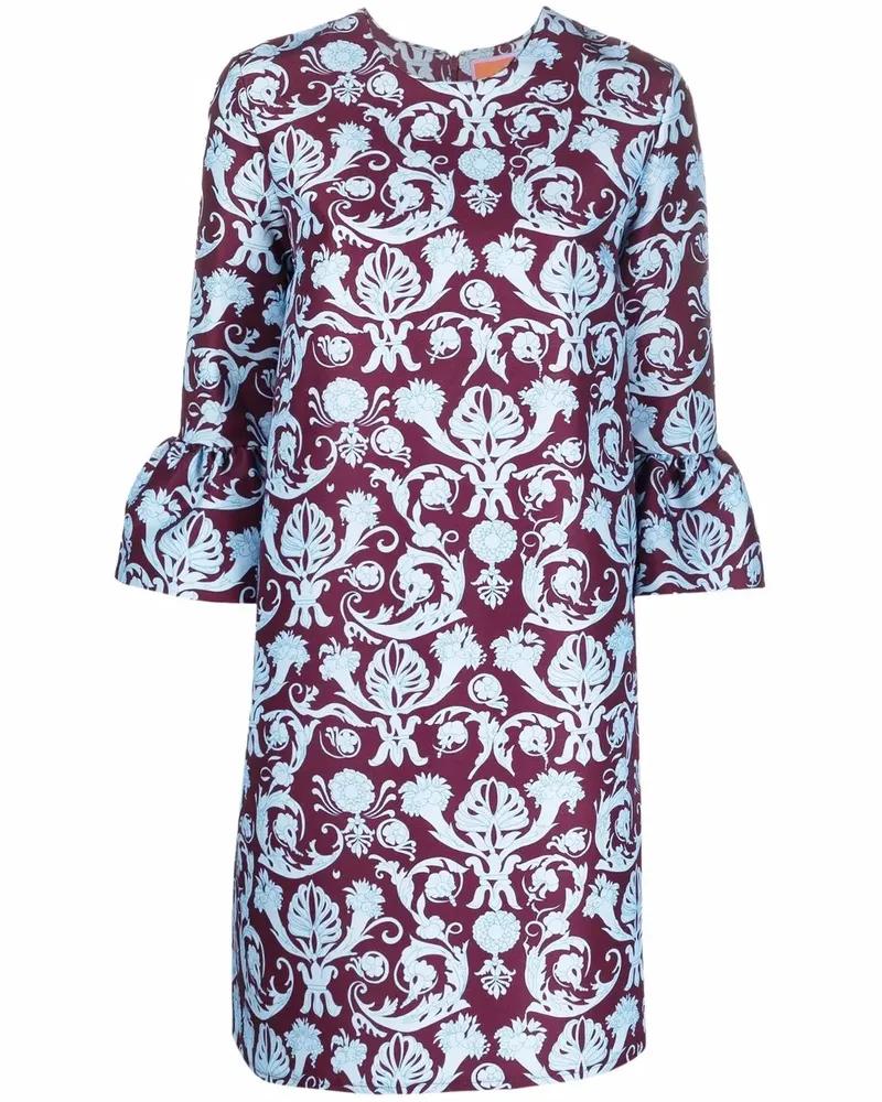 La DoubleJ Kleid mit Print - Violett Violett