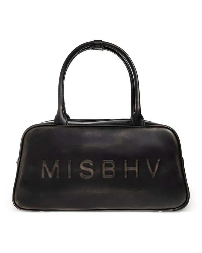 MISBHV Shopper mit Logo-Prägung - Schwarz Schwarz