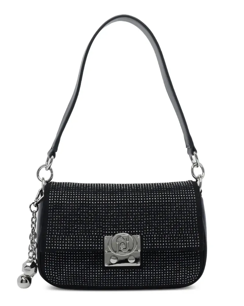 Liu Jo Schultertasche mit Strass - Schwarz Schwarz