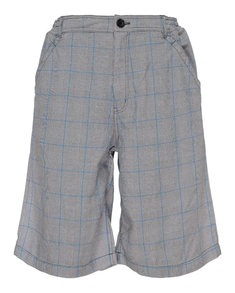 Comme des Garçons Shorts mit Glen-Check - Grau Grau