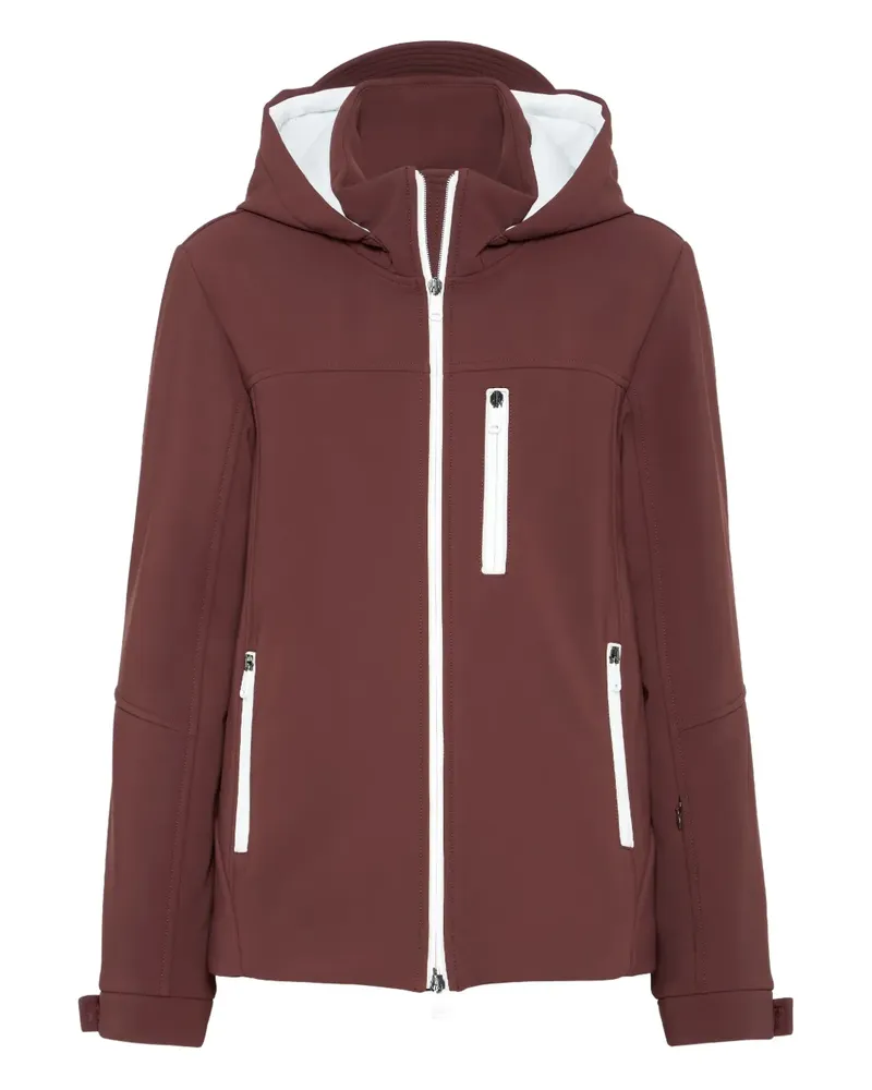 Brunello Cucinelli Outerwear-Jacke mit Kapuze - Braun Braun
