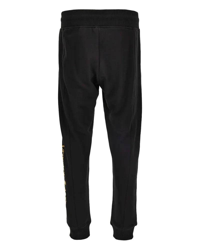 Versace Jeans Jogginghose mit Logo - Schwarz Schwarz
