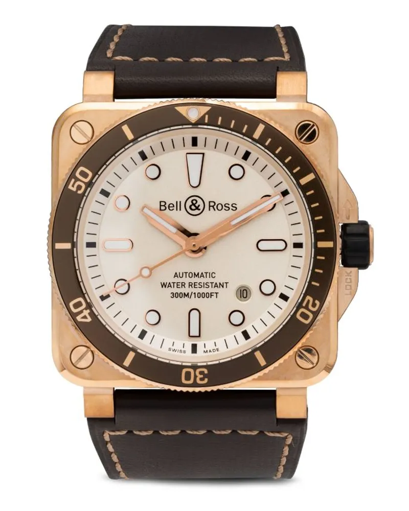 Bell & Ross BR-03-92 Diver 42mm - Weiß Weiß