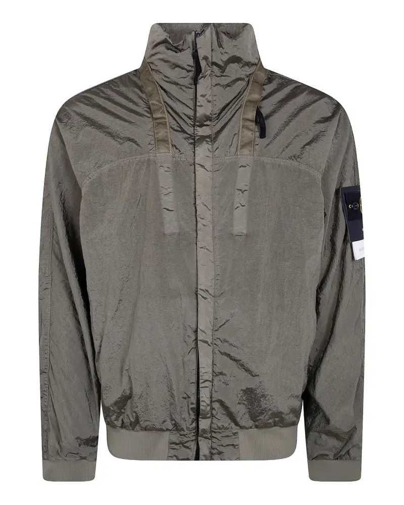 Stone Island Jacke mit Stehkragen - Grün Grün