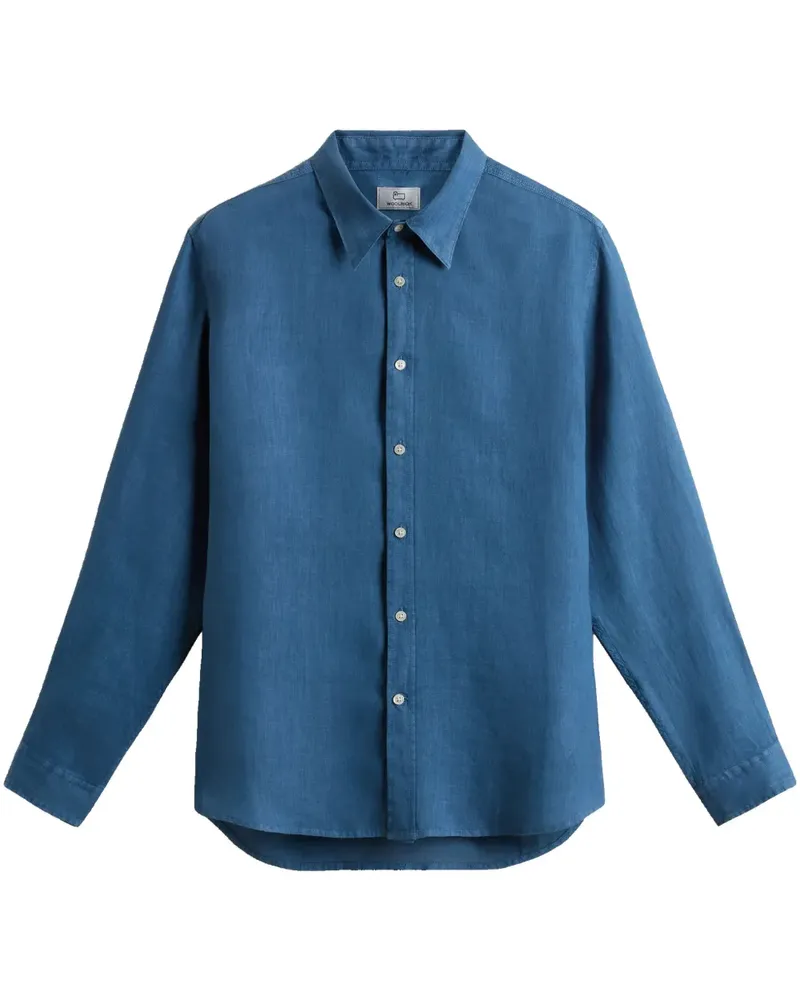 Woolrich Klassisches Hemd - Blau Blau