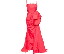 Drapiertes Abendkleid - Rot