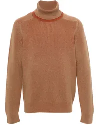 Etro Gerippter Strickpullover Braun