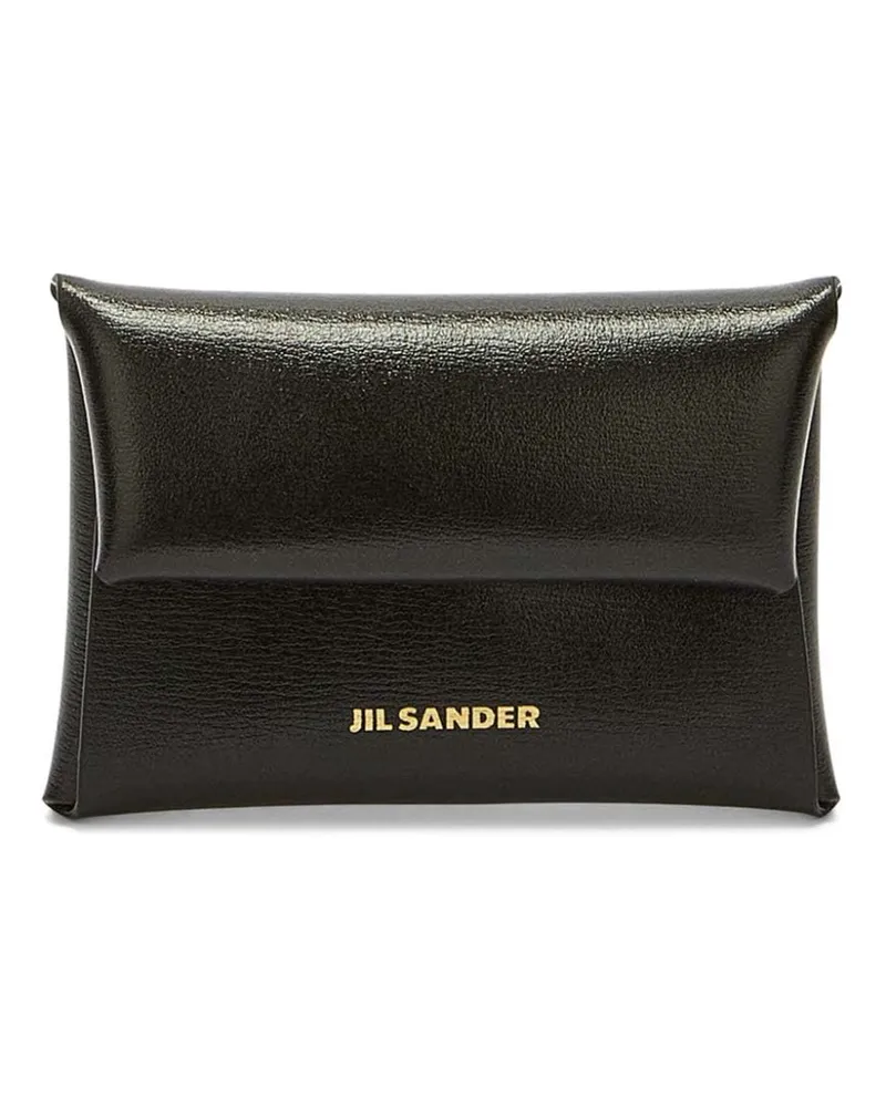 Jil Sander Mini Coin Purse Portemonnaie - Schwarz Schwarz