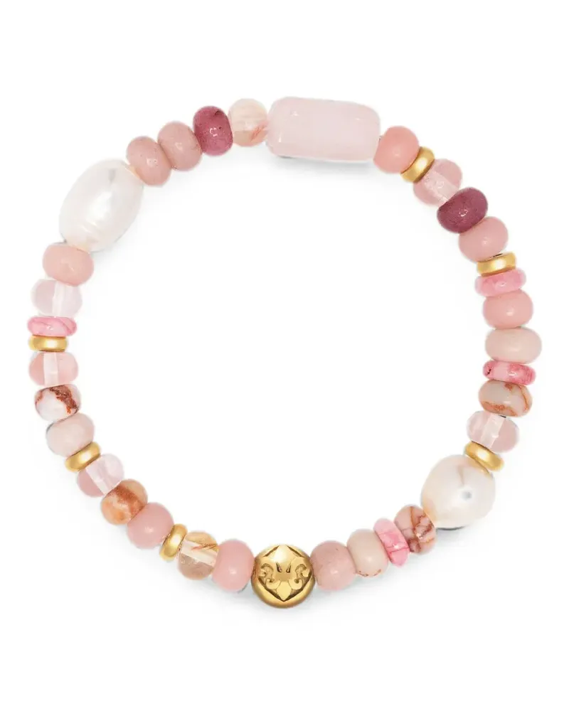 Nialaya Armband mit Perlen - Rosa Rosa